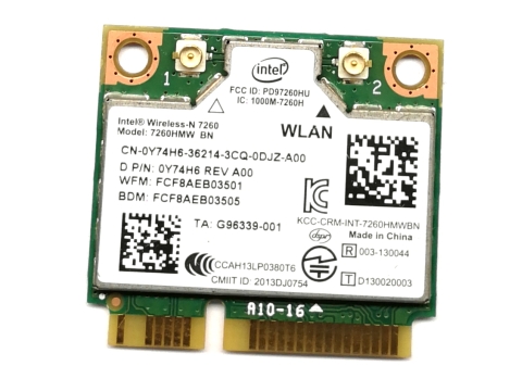 Intel Karta Sieciowa WIFI mPCIe 7260HMW BN