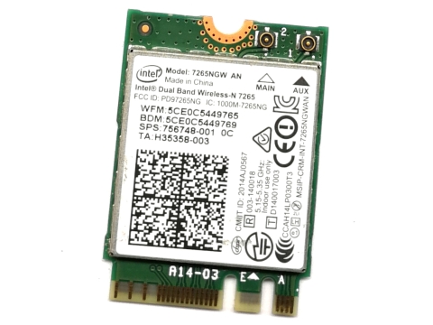 Intel Karta Sieciowa WIFI M.2