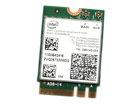 Intel Karta Sieciowa WIFI M.2