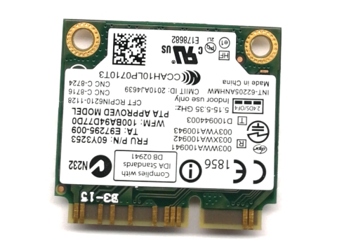 Intel Karta Sieciowa WIFI mPCIe