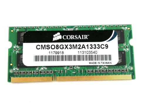 Pamięć DDR3 4GB 1333MHz 1,5V CMS08GX3M2A1333C9