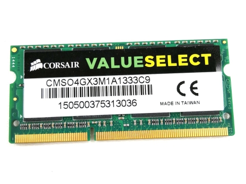 Pamięć DDR3 4GB 1333MHz 1,5V CMSO4GX3M1A1333C9