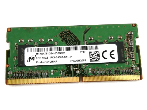 Micron Pamięć DDR4 8GB 2400MHz 1,2V MTA8ATF1G64HZ-2G3H1