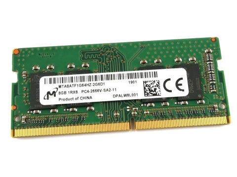 Micron Pamięć DDR4 8GB 2666MHz 1,2V MTA8ATF1G64HZ-2G6D1