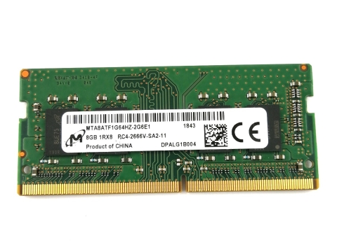 Micron Pamięć DDR4 8GB 2666MHz 1,2V MTA8ATF1G64HZ-2G6E1