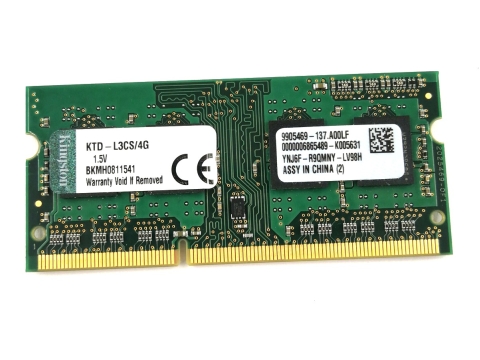 Kingston Pamięć DDR3 4GB 1600MHz 1,5V KTD-L3CS/4G