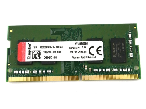 Kingston Pamięć DDR4 4GB 2666MHz 1,2V KVR26S19S6/4