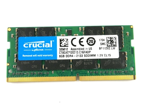 Crucial Pamięć DDR4 8GB 2133MHz 1,2V CT8G4SFD8213.C16FADP