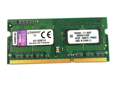 Kingston Pamięć DDR3 4GB 1600MHz 1,5V KHX16S9P1/4