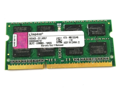 Kingston Pamięć DDR3 4GB 1333MHz 1,5V KTA-MB1333/4G