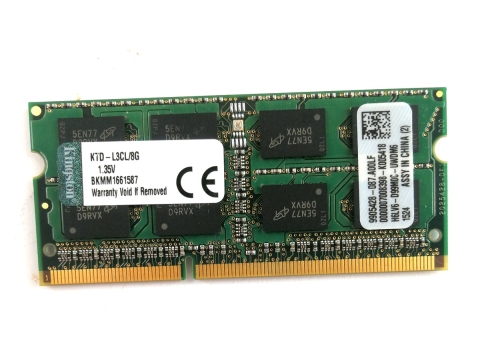 Kingston Pamięć DDR3L 8GB 1600MHz 1.2V KTD-L3CL/8G