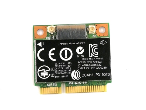 Atheros Karta Sieciowa WIFI mPCIe AR5B22