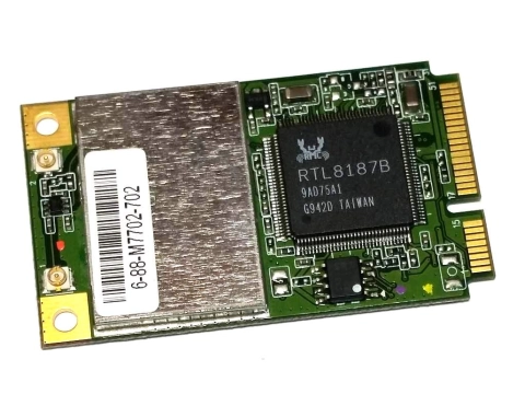 Realtek Karta sieciowa WIFI miniPCIe 54Mb RTL8187B
