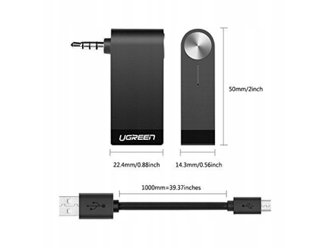 Odbiornik Muzyczny Bluetooth Audio Transmiter Jack